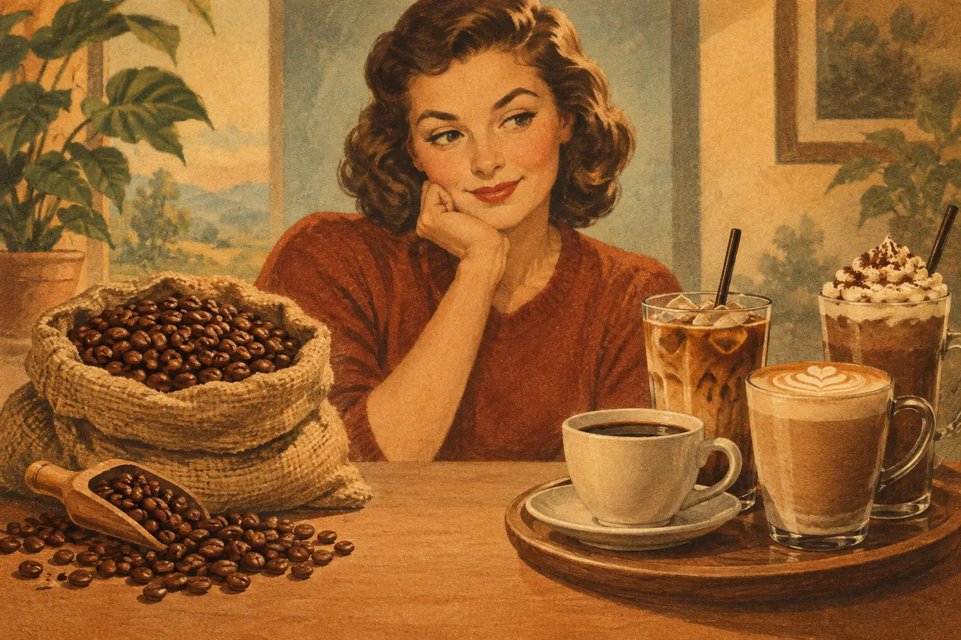 Coffee Beans Versus Cafe Drinks: What Pays Off?