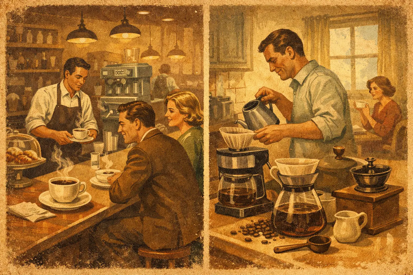 Coffee Shop Cost Versus Home Brewing