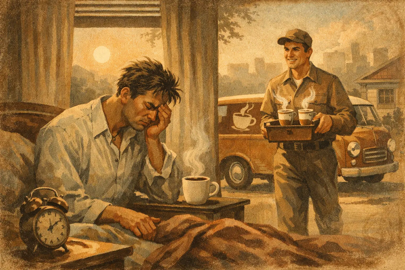 Coffee Delivery Service for Mornings That Hit Hard