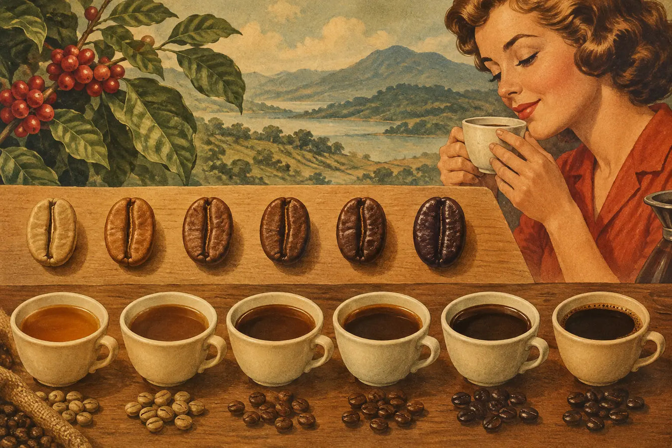 Your Straight Guide to Coffee Roast Levels