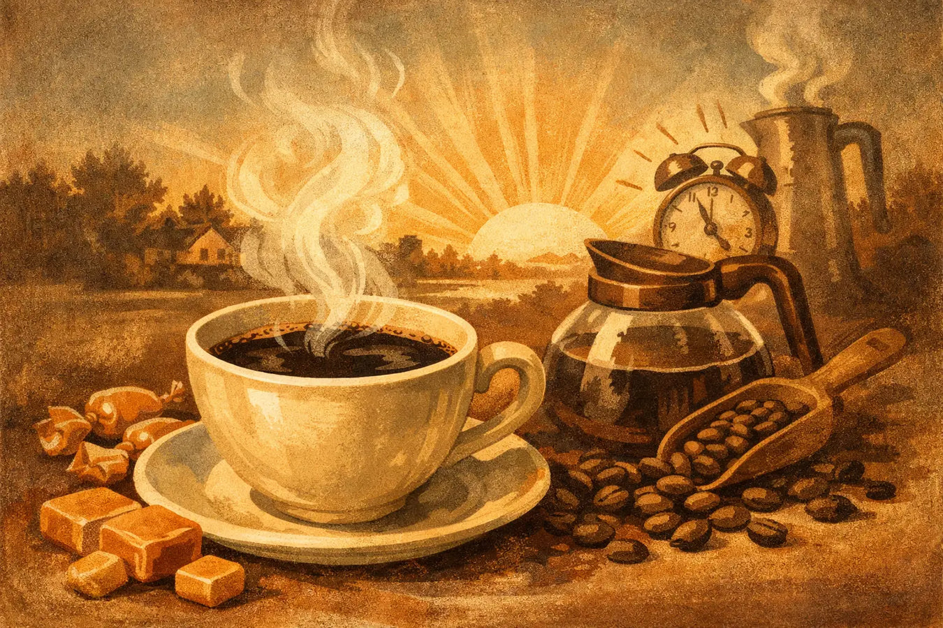Butterscotch Flavored Coffee That Wakes You Up