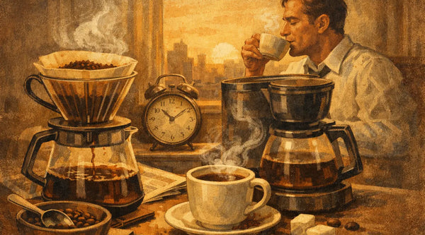 Coffee Brewing That Works Before the Day Does