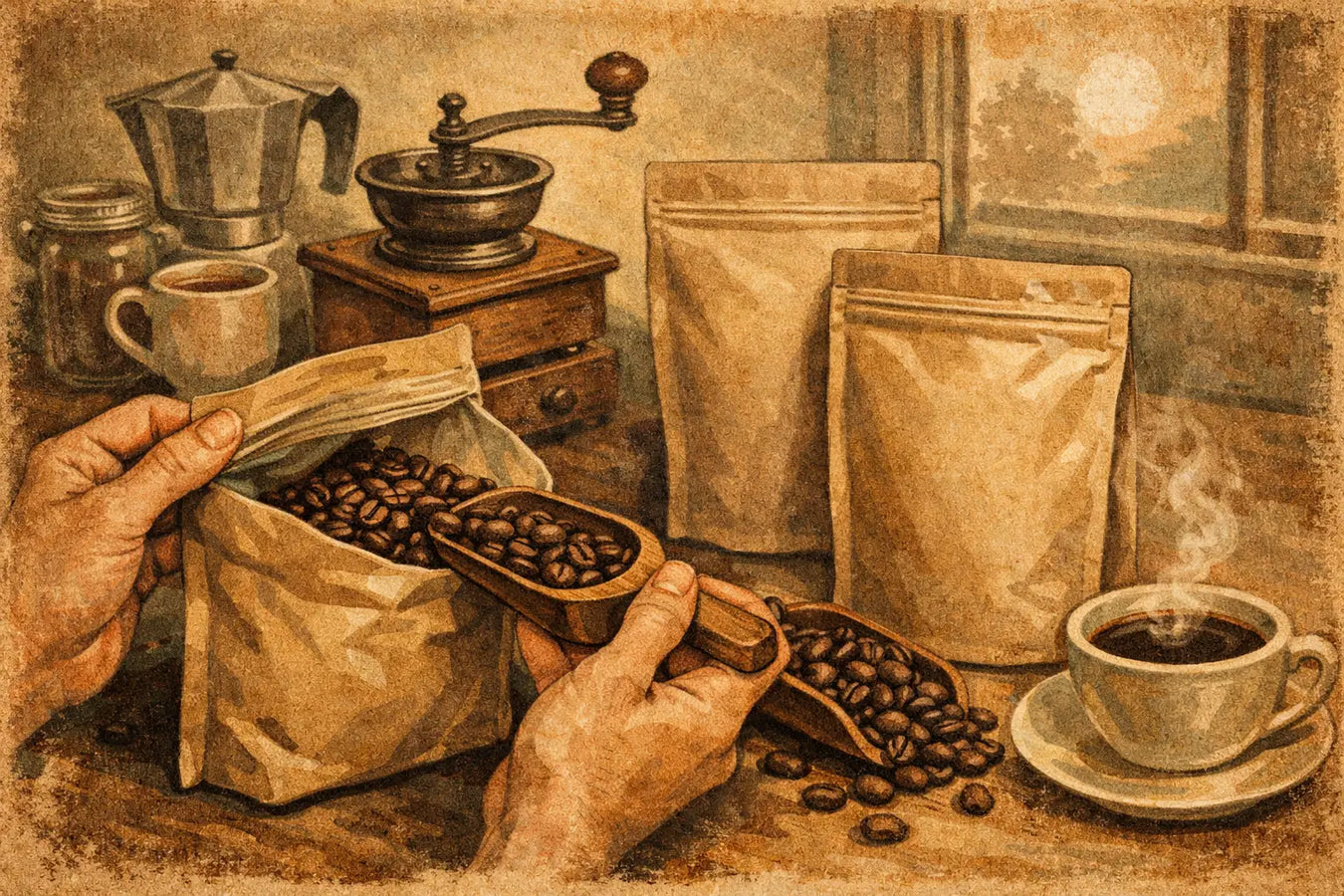 How to Store Coffee in Resealable Bags Right