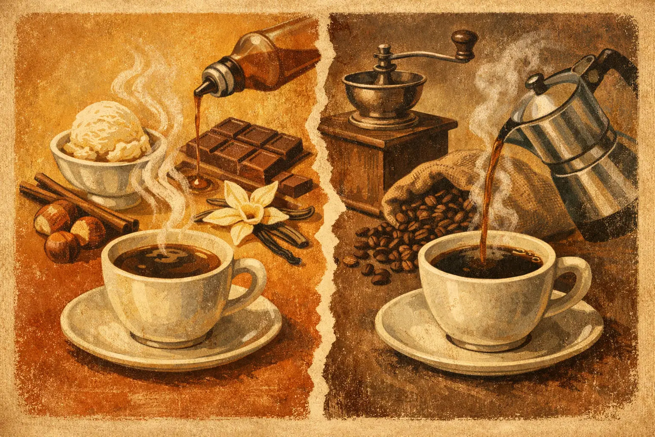 Flavored Coffee vs Regular Coffee Explained