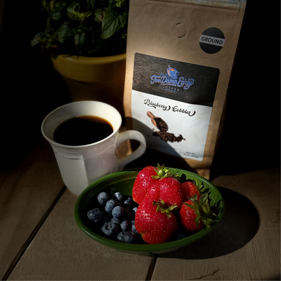 Too Damn Early Coffee brewing process