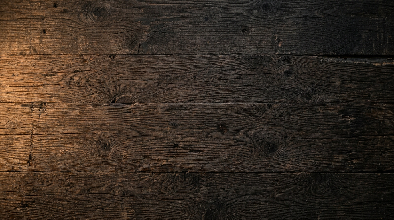 Too Damn Early Coffee — dark wood background