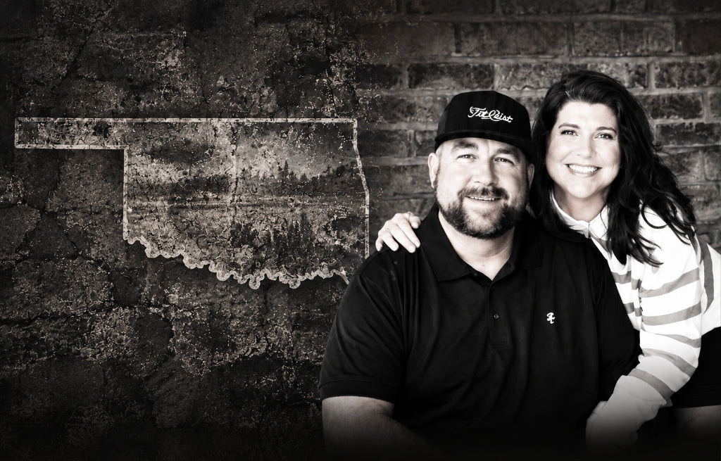 Founders by Oklahoma chalk wall